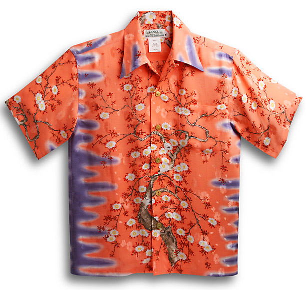 MAKNALEI平織りジャガードのアロハシャツ | アロハシャツの専門店WAKU